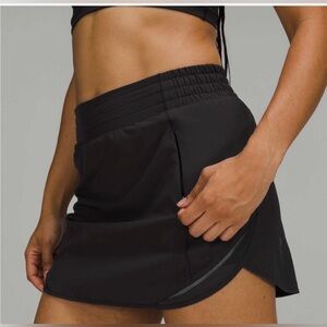 Hotty Hot HR Skirt, Long Blk Size 4